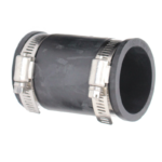 Gummimuffe mit zwei Schlauchschellen