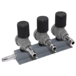 Luftverteiler 9mm mit 3 Ausgänge