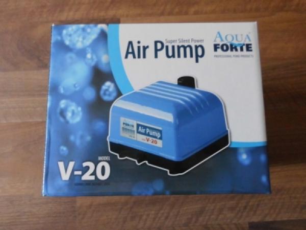 Aquaponik von LetsGrow Membrankompressor Aquaforte V20, 15